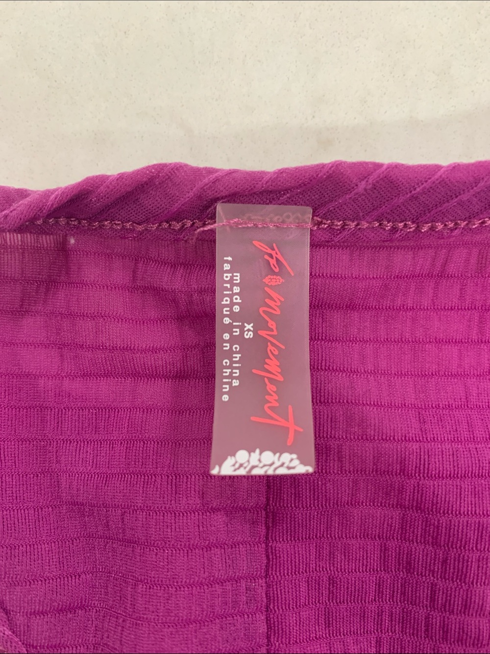 Free People Magenta Ribbed Racerback Tank - Picture 6 of 10